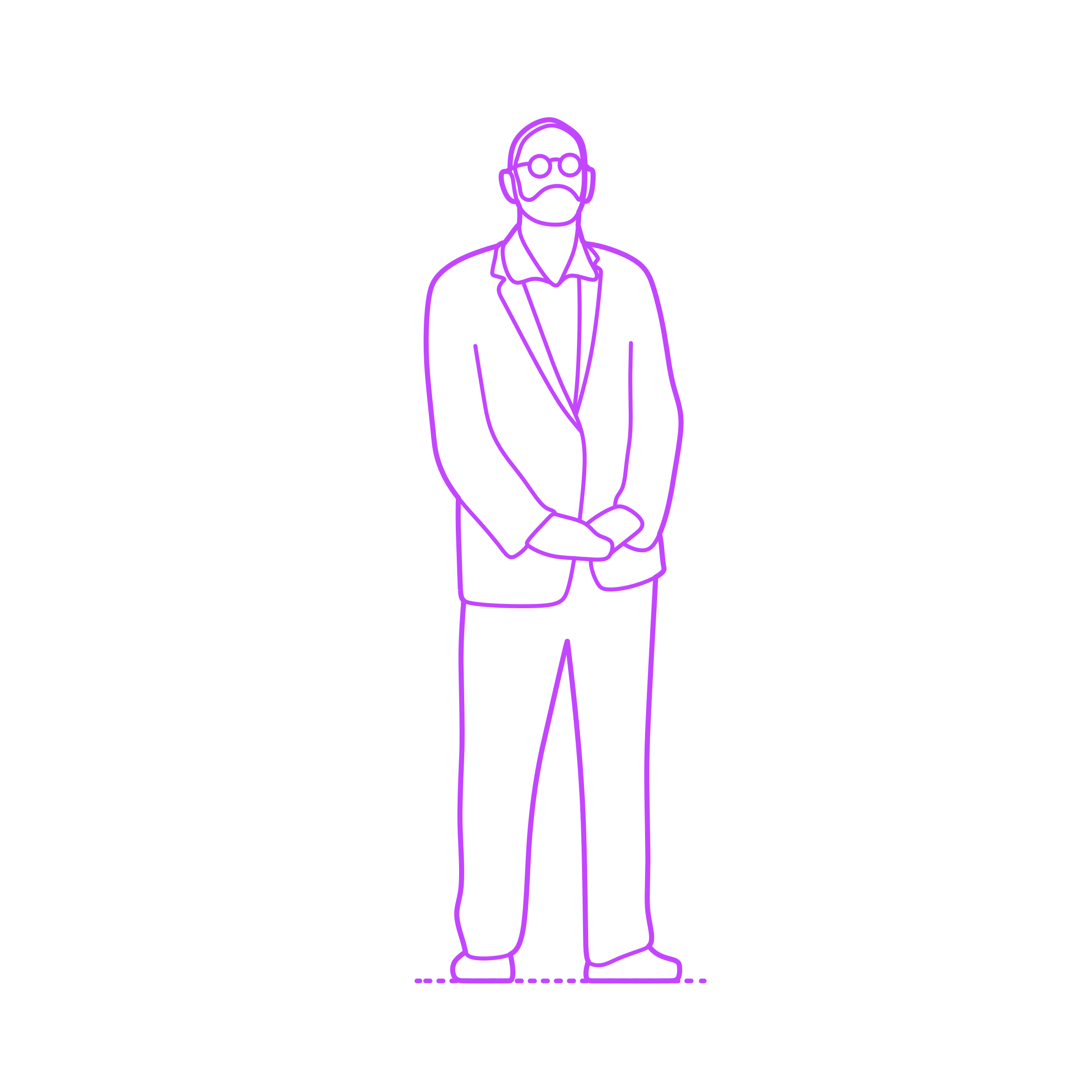 Pop Culture Architects Thom Mayne Outline Icon Svg Set Free Vectors